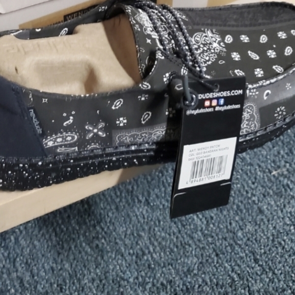 HEY DUDE WENDY BANDANA NIGHTS LOAFERS - Picture 2 of 8